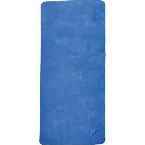 Serviette de refroidissement par &eacute;vaporation &eacute;conomique Chill-Its 6601, Bleu Distribution Industrielle GC