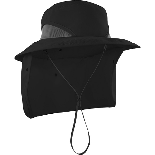 Chill-Its 8934 Ranger Hat with Neck Shade, Small/Medium, Black Distribution Industrielle GC