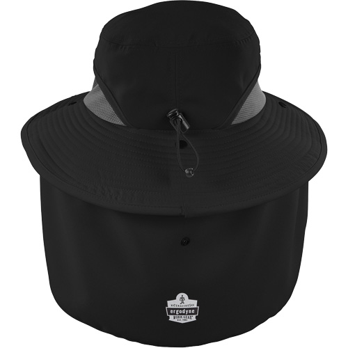 Chill-Its 8934 Ranger Hat with Neck Shade, Small/Medium, Black Distribution Industrielle GC