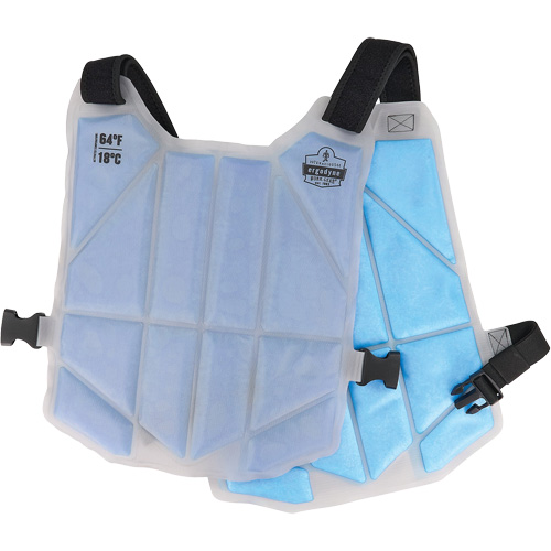 Chill-Its 6210 Phase Change Cooling Vest, One Size, Blue Distribution Industrielle GC