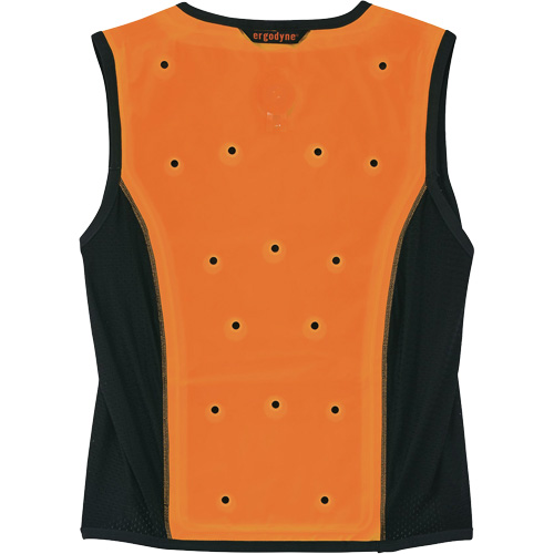 Veste de refroidissement &eacute;vaporatif Chill-Its 6685 avec fermeture &agrave; glissi&egrave;re, 2T-Grand, Orange Distribution Industrielle GC