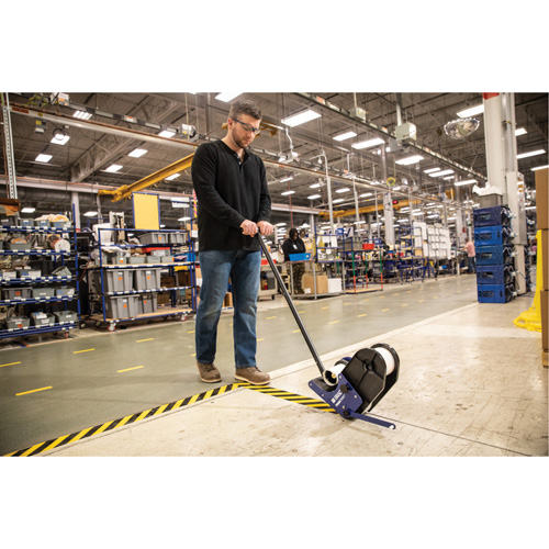 ToughStripe&reg; Max Floor Marking Tape, 2" x 100', Polyester, Black and Yellow Distribution Industrielle GC
