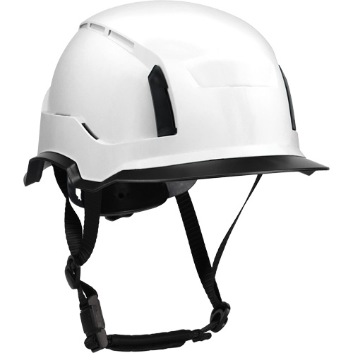 Bordure &eacute;troite compl&egrave;te &agrave; agrafe pour casque d'alpiniste RZRBack, blanc Distribution Industrielle GC