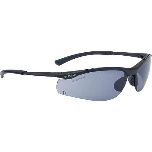 Lunettes de s&eacute;curit&eacute; Contour BSSI, Lentille Brun/Fum&eacute;e, Antibu&eacute;e/Anti-&eacute;gratignures, ANSI Z87+ Distribution Industrielle GC