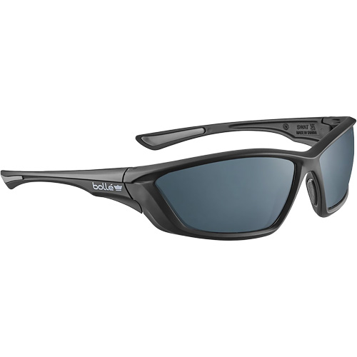 Lunettes de s&eacute;curit&eacute; &agrave; protection balistique SWAT, Lentille Fum&eacute;e/Gris, Antibu&eacute;e/Anti-&eacute;gratignures, ANSI Z87+ Distribution Industrielle GC