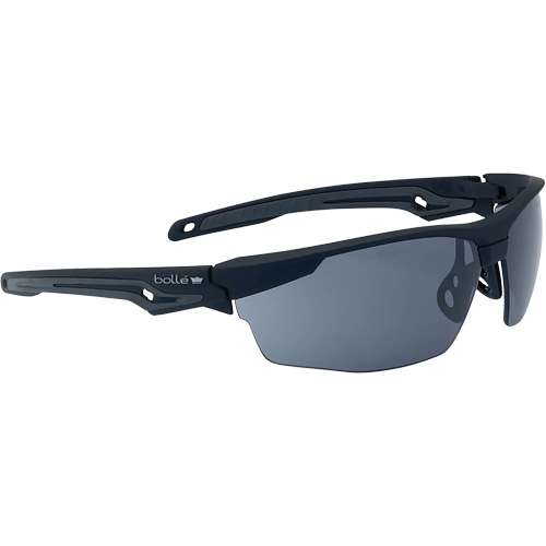 Lunettes de s&eacute;curit&eacute; Balistique BSSI TRYON, Lentille Fum&eacute;e/Gris, Antibu&eacute;e/Anti-&eacute;gratignures, ANSI Z87+ Distribution Industrielle GC