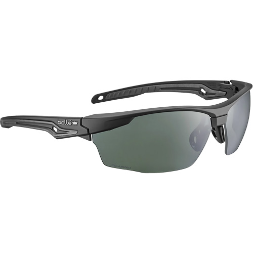 Lunettes de s&eacute;curit&eacute; Balistique BSSI TRYON, Lentille Gris, Antibu&eacute;e/Anti-&eacute;gratignures/Polaris&eacute;, ANSI Z87+ Distribution Industrielle GC