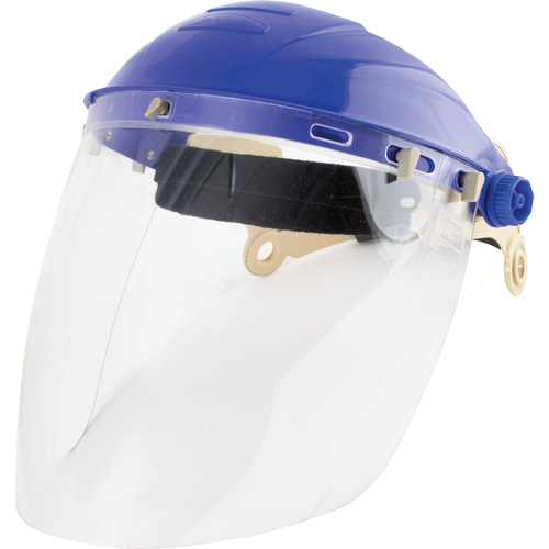 Visi&egrave;re avec d&eacute;flecteur frontal, Polypropyl&egrave;ne Distribution Industrielle GC