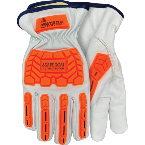 Gants r&eacute;sistants &agrave; la coupe Scape Goat, T-petit, Paume en Ch&egrave;vre, Poignet &eacute;lastique/Conducteur Distribution Industrielle GC