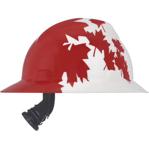 Casque de protection V-Gard &agrave; fentes s&eacute;rie Canadian Freedom, Suspension Rochet, Non ventil&eacute; Distribution Industrielle GC