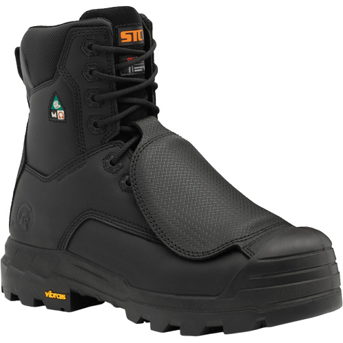 Bottes de travail Vulcan avec protecteur m&eacute;tatarsien &agrave; l'ext&eacute;rieur, Cuir, Taille 6, Imperm&eacute;able Distribution Industrielle GC