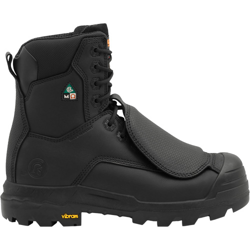 Bottes de travail Vulcan avec protecteur m&eacute;tatarsien &agrave; l'ext&eacute;rieur, Cuir, Taille 6, Imperm&eacute;able Distribution Industrielle GC