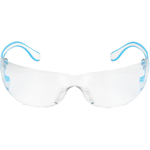 Lunettes de s&eacute;curit&eacute; bleu/blanc Adapt Lite, Lentille Transparent, Antibu&eacute;e/Anti-&eacute;gratignures, ANSI Z87+/R&eacute;pond ou surpasse la norme CSA Z94.3 Distribution Industrielle GC