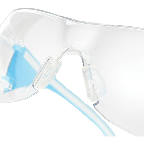 Lunettes de s&eacute;curit&eacute; bleu/blanc Adapt Lite, Lentille Transparent, Antibu&eacute;e/Anti-&eacute;gratignures, ANSI Z87+/R&eacute;pond ou surpasse la norme CSA Z94.3 Distribution Industrielle GC