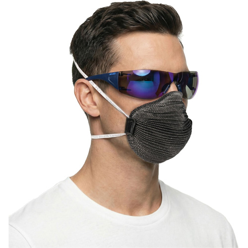 Adapt Lite Safety Glasses, Blue Mirror Lens, Anti-Fog/Anti-Scratch, ANSI Z87+/Meets/Exceeds CSA Z94.3 Distribution Industrielle GC