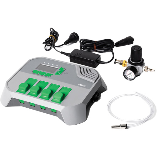 Moniteur de gaz GX4 avec cartouche CO de 5 ppm et ensemble d'adaptateur d'alimentation Distribution Industrielle GC