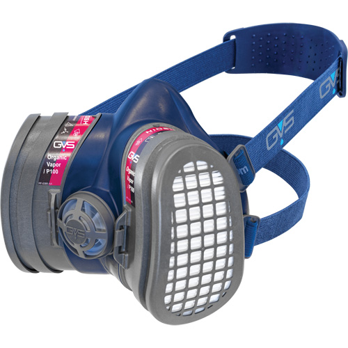 Respirateur Elipse &agrave; profil bas OV/P100 NIOSH avec filtres de rechange, &eacute;lastom&egrave;re/Thermoplastique, Moyen/grand Distribution Industrielle GC