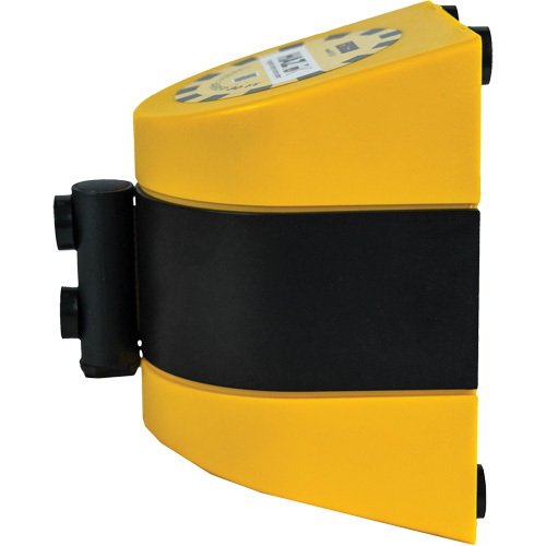 Syst&egrave;me de barri&egrave;re de s&eacute;curit&eacute; HAZLOK, Plastique, Fixation magn&eacute;tique, 30', Ruban Noir et jaune Distribution Industrielle GC