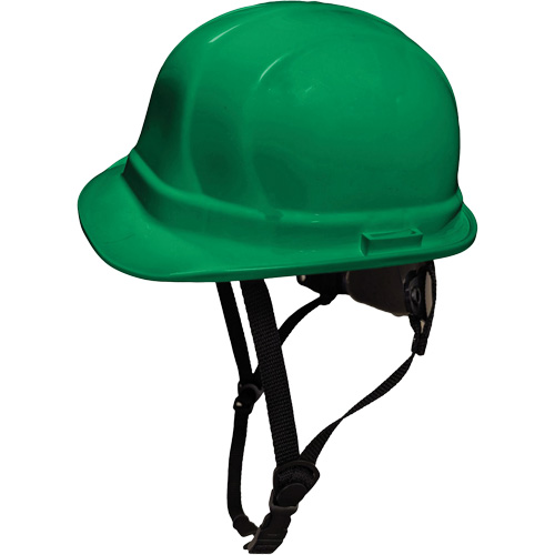 Casque de s&eacute;curit&eacute; de style casquette LIDGUARD avec mentonni&egrave;re, R&eacute;pond aux normes CSA type 1/CSA type 2, Suspension Rochet, Ventil&eacute; Distribution Industrielle GC