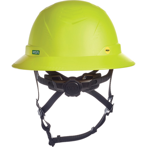 V-Gard H2&reg; Full Brim Safety Helmet with Mips&reg; Safety System, Ratchet Suspension, Non-Vented Distribution Industrielle GC