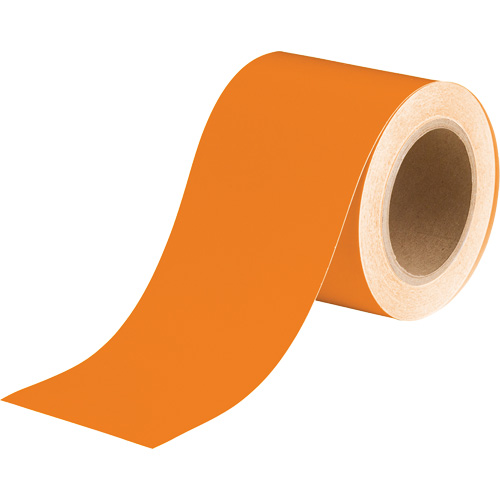 Pipe Marker Tape, 90', Orange Distribution Industrielle GC