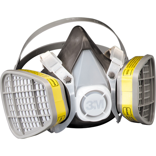 Organic Vapour/Acid Gas Respirator, Elastomer/Thermoplastic, Large Distribution Industrielle GC