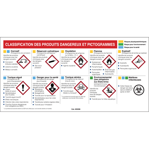 Mini MSDS Chart- French Distribution Industrielle GC