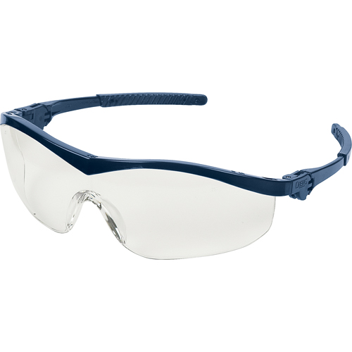 Lunettes de s&eacute;curit&eacute; Storm, Lentille Transparent, Anti-&eacute;gratignures, ANSI Z87+ Distribution Industrielle GC