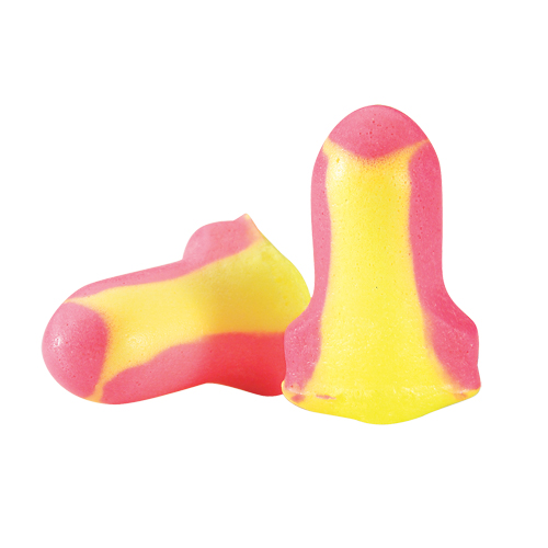 Bouchons d'oreilles en mousse multicolores Laser Lite de Howard Leight, Paire - Sac en poly Distribution Industrielle GC