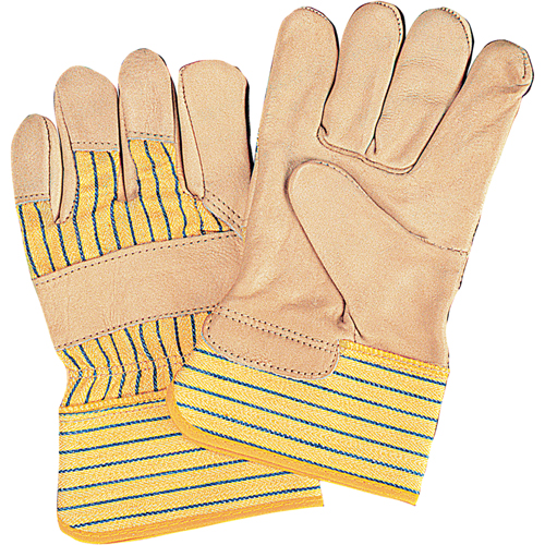 Gants d'ajusteur &agrave; paume s&egrave;che d'usage standard, Moyen, Paume en Cuir fleur de vache, Doublure en Coton Distribution Industrielle GC