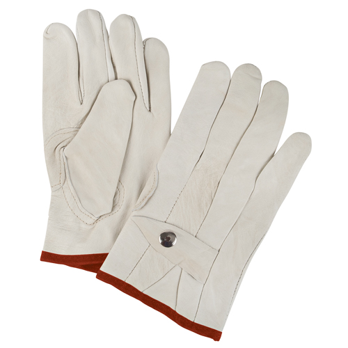 Gants de cordeur d'usage standard, Petit, Paume Cuir fleur de vache Distribution Industrielle GC