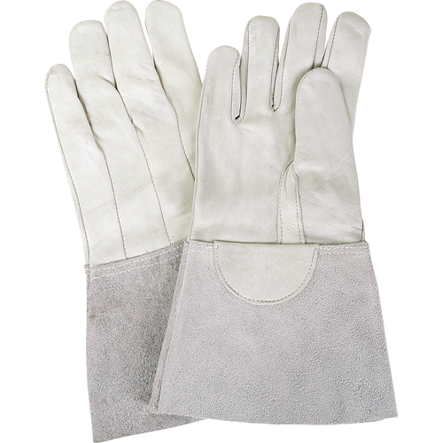 Gants de soudage &agrave; l'arc TIG, Cuir fleur de mouton, Taille Moyen Distribution Industrielle GC