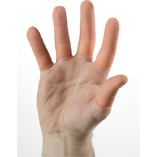 Doigtiers antistatiques en latex pour salles propres QRP Distribution Industrielle GC