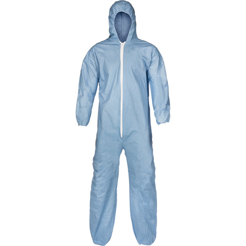 Combinaison ignifuge Pyrolon Plus 2, Petit, Bleu, Tissu ignifug&eacute; Distribution Industrielle GC