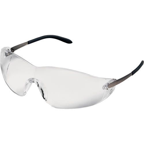 Lunettes de s&eacute;curit&eacute; Blackjack, Lentille Transparent, Anti-&eacute;gratignures, ANSI Z87+/R&eacute;pond ou surpasse la norme CSA Z94.3 Distribution Industrielle GC
