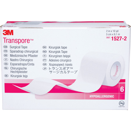 Transpore Surgical Tape, Class 1, 30' L x 2" W Distribution Industrielle GC