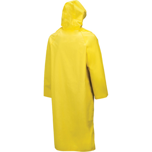 V&ecirc;tements imperm&eacute;ables Hurricane ignifuges et r&eacute;sistants &agrave; l'huile, manteau de 48', 5T-Grand, Jaune Distribution Industrielle GC