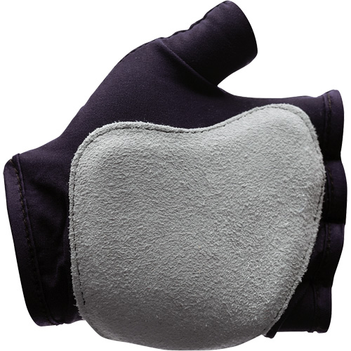 Anti-Impact Fingerless Left-Hand Glove, X-Small, Split Leather Palm, Slip-On Cuff Distribution Industrielle GC