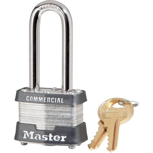 Pin Tumbler Padlock, Keyed Alike, Laminated Steel, 1-9/16" Width Distribution Industrielle GC