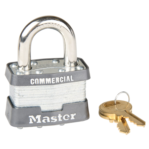 Pin Tumbler Padlock, Keyed Alike, Laminated Steel, 1-3/4" Width Distribution Industrielle GC
