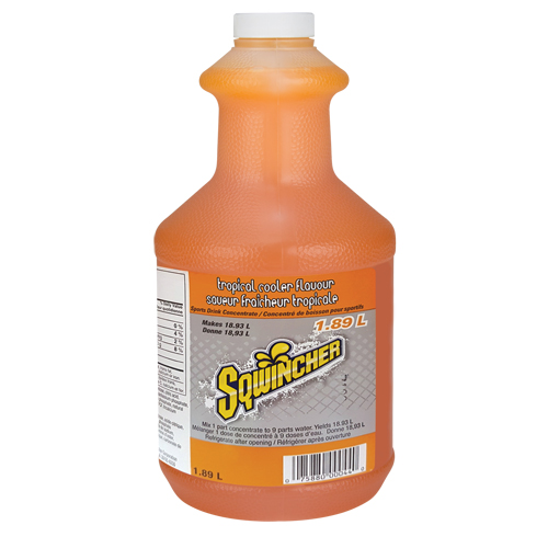 Sqwincher&reg; Rehydration Drink, Concentrate, Tropical Cooler Distribution Industrielle GC
