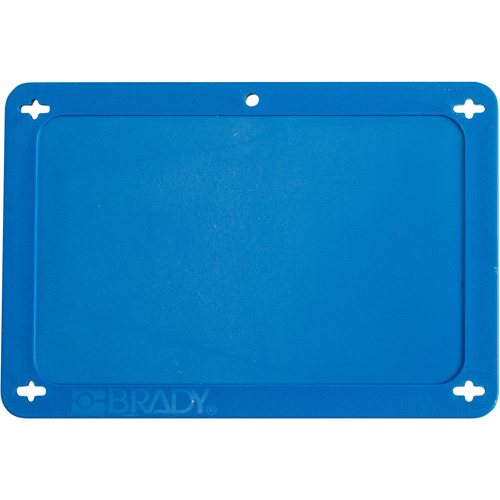 &eacute;tiquette vierge pour vanne, Plastique, 4-3/4" la x 3-1/4" h Distribution Industrielle GC