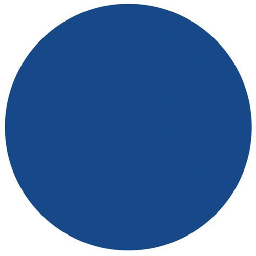 &eacute;tiquettes rondes inscriptibles, Cercle, 1,5" lo x 1,5" la, Bleu Distribution Industrielle GC