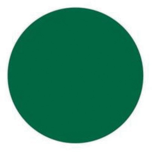 &eacute;tiquettes rondes inscriptibles, Cercle, 1,5" lo x 1,5" la, Vert Distribution Industrielle GC