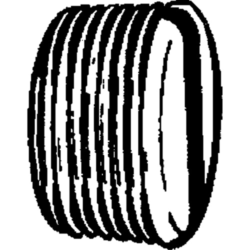 Pipe Plug (Slotted), 1/8" Dia., Brass Distribution Industrielle GC