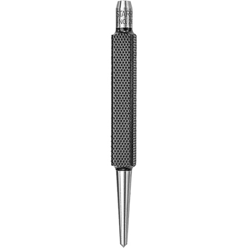 Centre Punch with Square Shank, 1/8" Dia., 3/8" Stock Size, 4" L Distribution Industrielle GC