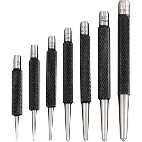 7-Piece Centre Punches With Square Shank Distribution Industrielle GC