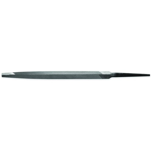 Lime pointue tr&egrave;s mince avec poign&eacute;e rouge, Triangle, 6", Simple Distribution Industrielle GC
