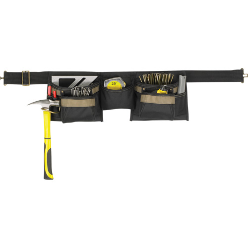 Ceinture &agrave; outils combin&eacute;e de luxe, Polyester, Noir Distribution Industrielle GC