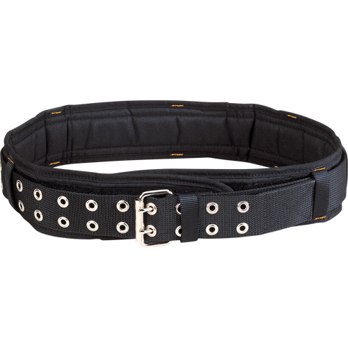 Ceinture matelass&eacute;e large, Polyester, Noir Distribution Industrielle GC